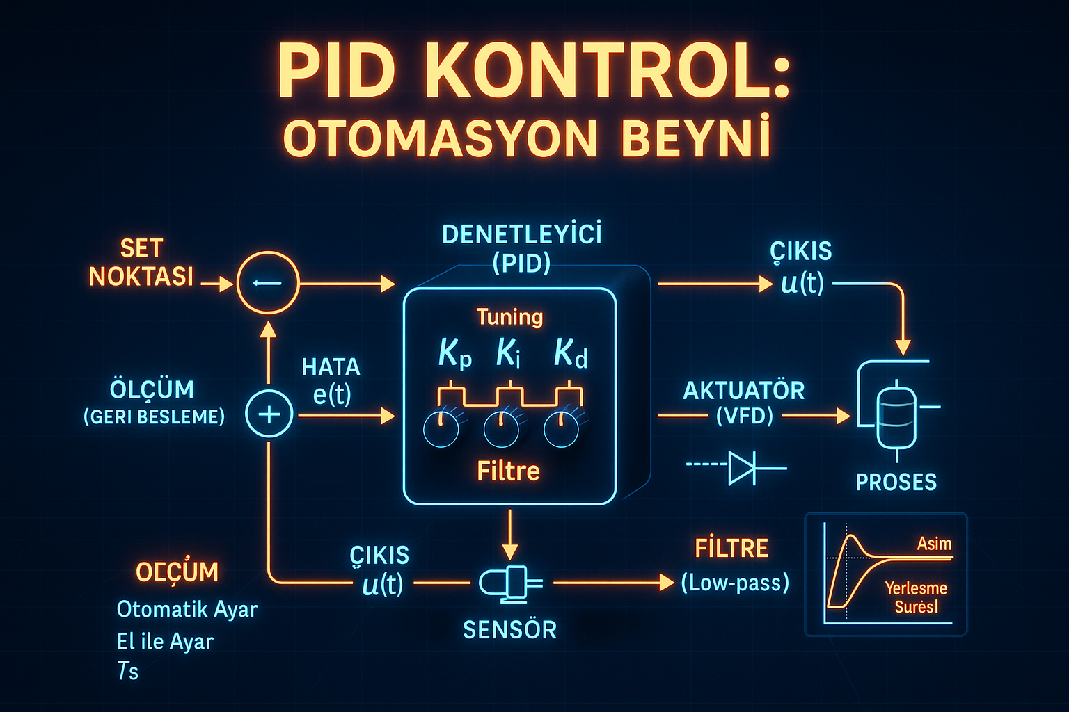 PID Kontrol: Otomasyon Beyni
