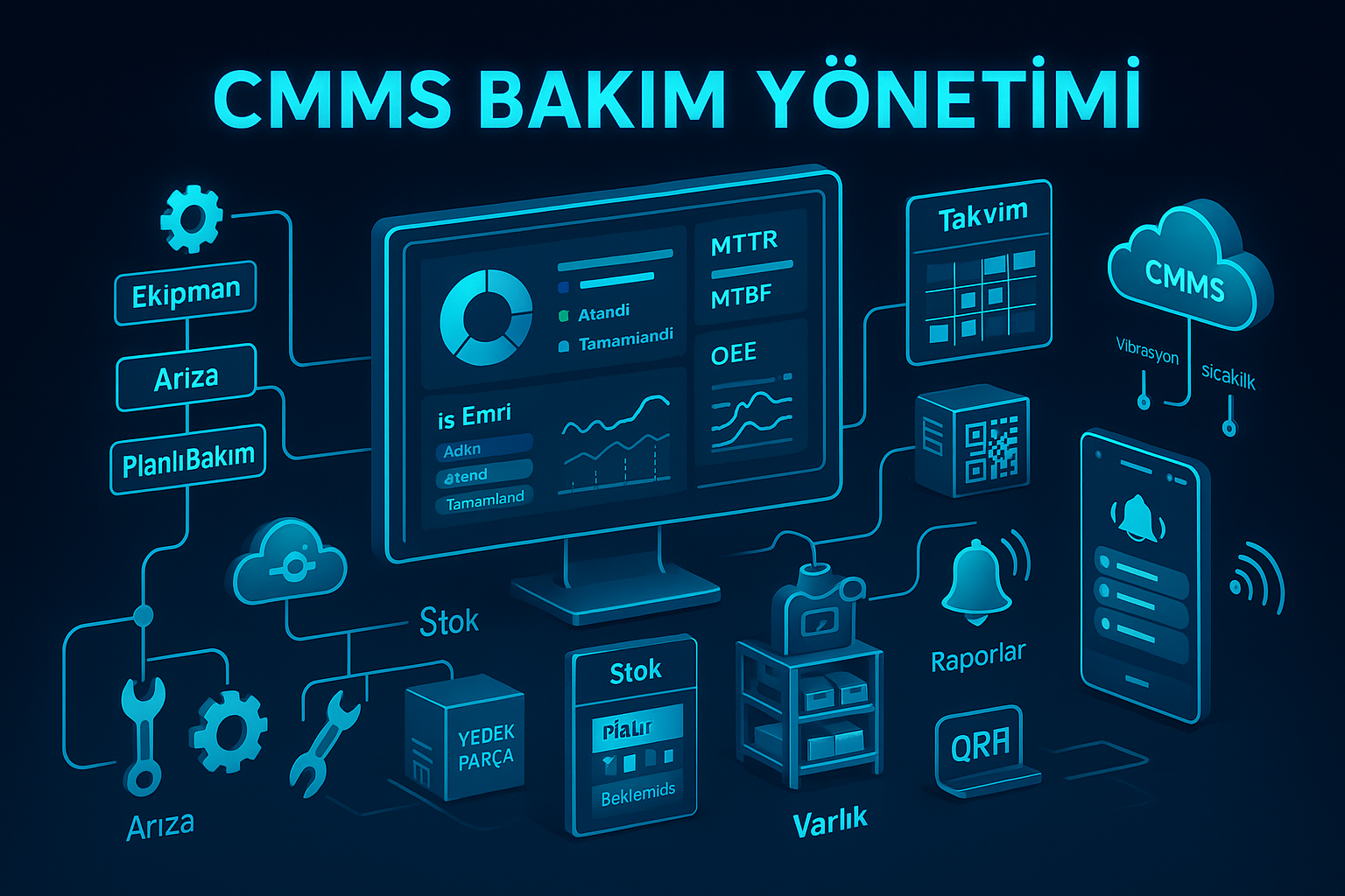 CMMS Bakım Yönetim Sistemleri