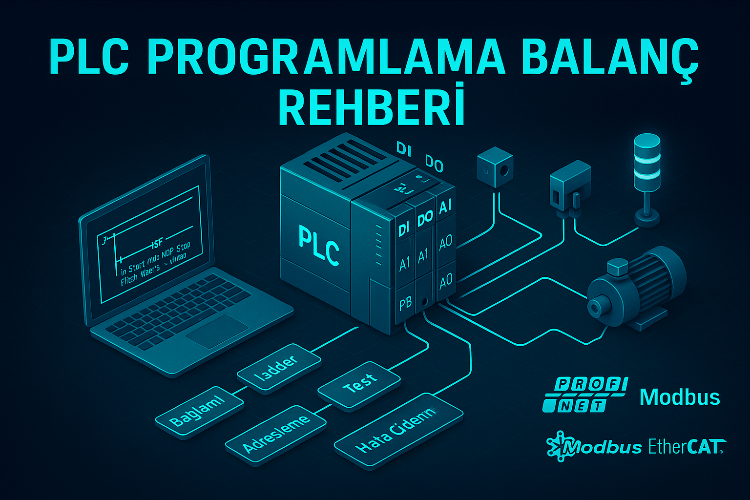 PLC Programlama Başlangıç Rehberi: Adım Adım Öğrenme