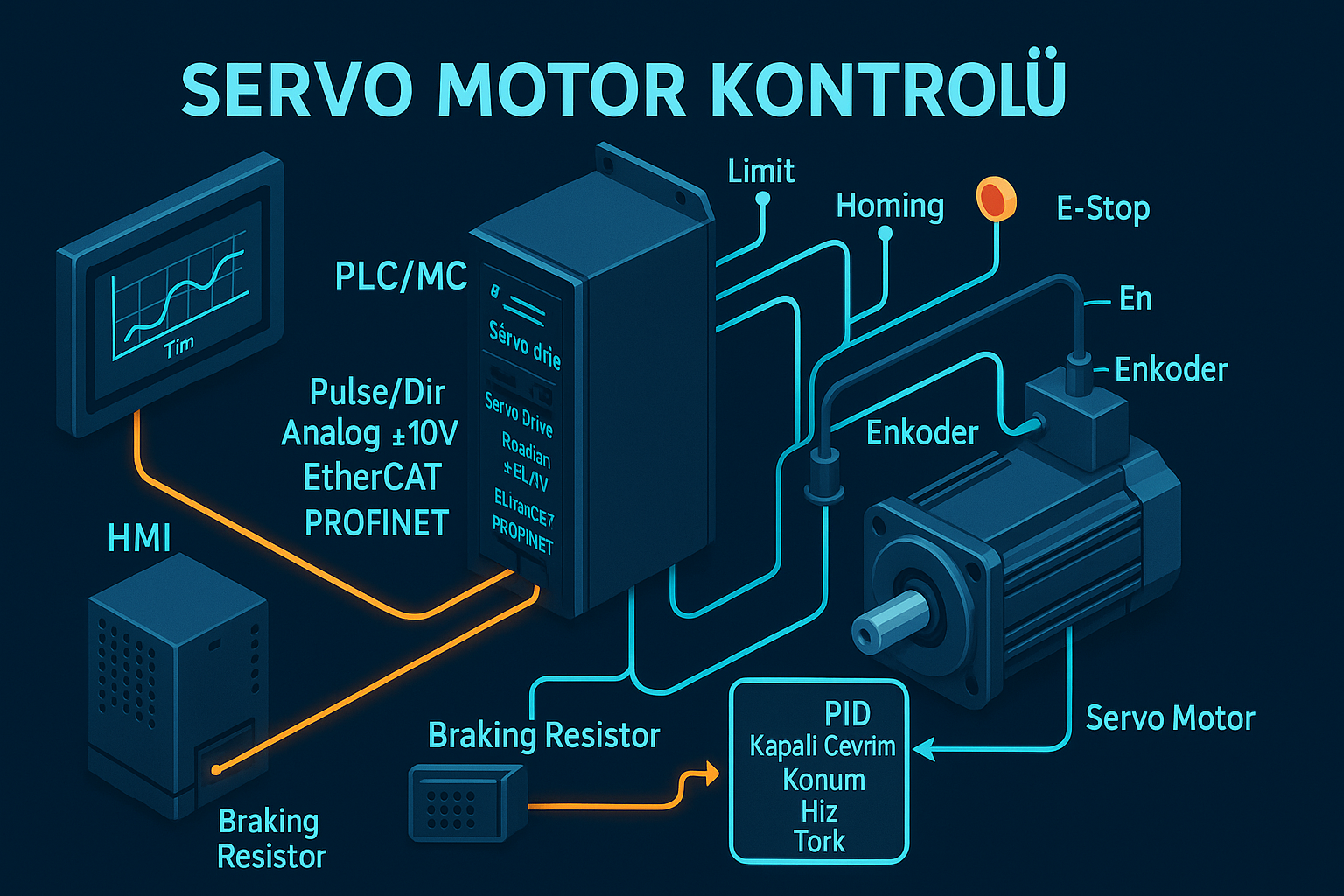 Servo Motor Kontrolü ve Programlama Teknikleri